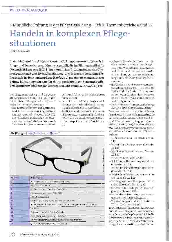 Vorschauseite 1: Handeln in komplexen Pflegesituationen