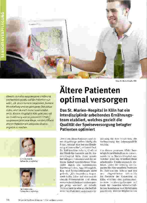 Vorschauseite 1: Ältere Patienten optimal versorgen