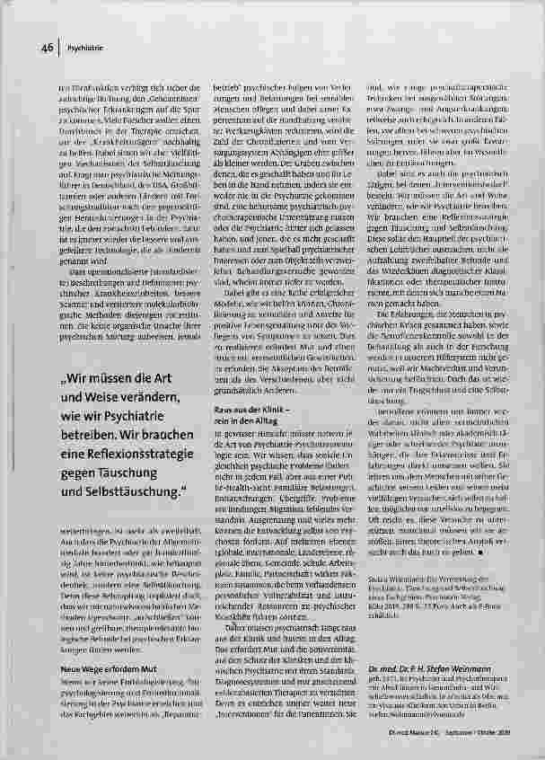 Vorschauseite 3: Mehr als ein „Reparaturbetrieb