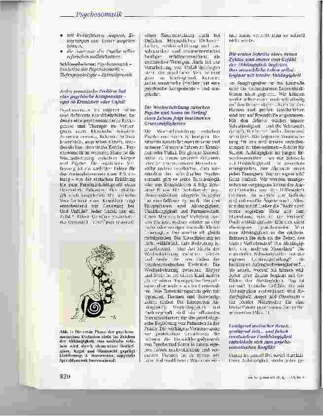 Vorschauseite 2: Die persönliche Evolution von Psyche und Soma Psychosomatik besser verstehen -bei sich selbst und bei Patienten: Fallbeispiele aus der Spiraldynamik-Praxis