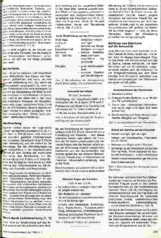 Vorschauseite 3: Die Bedeutung des Immunsystems für die Gesundheit des Menschen
