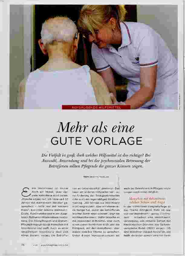 Vorschauseite 1: Mehr als eine GUTE VORLAGE