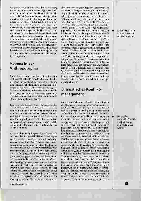 Vorschauseite 2: Bronchialasthma und Aggression