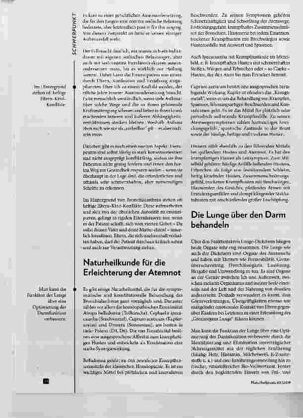 Vorschauseite 3: Bronchialasthma und Aggression