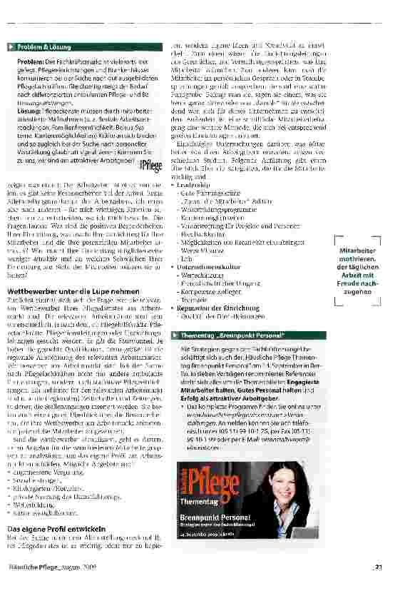 Vorschauseite 2: Werden Sie ein attraktiver Arbeitgeber
