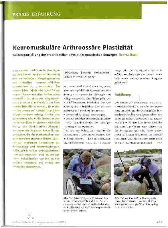 Vorschauseite 1: Neuromuskuläre Arthroossäre Plastizität
