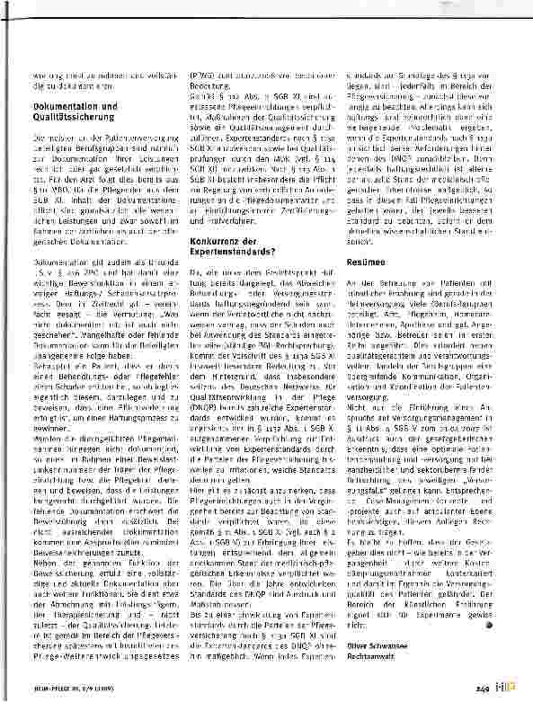 Vorschauseite 5: Rechtliche Gesichtspunkte der enteralen Ernährung