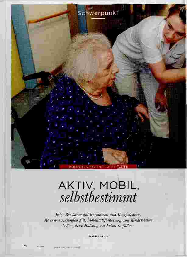 Vorschauseite 1: AKTIV. MOBIL. selbstbestimmt