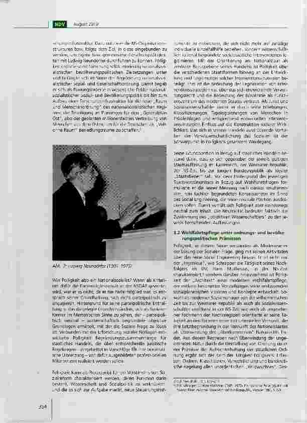 Vorschauseite 2: Wilhelm Polligkeit und der Deutsche Verein für öffentliche und private Fürsorge eine kritische Perspektive auf einen „Architekten der modernen Wohlfahrtspflege