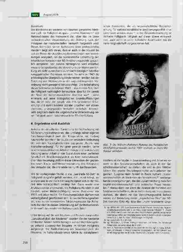 Vorschauseite 4: Wilhelm Polligkeit und der Deutsche Verein für öffentliche und private Fürsorge eine kritische Perspektive auf einen „Architekten der modernen Wohlfahrtspflege