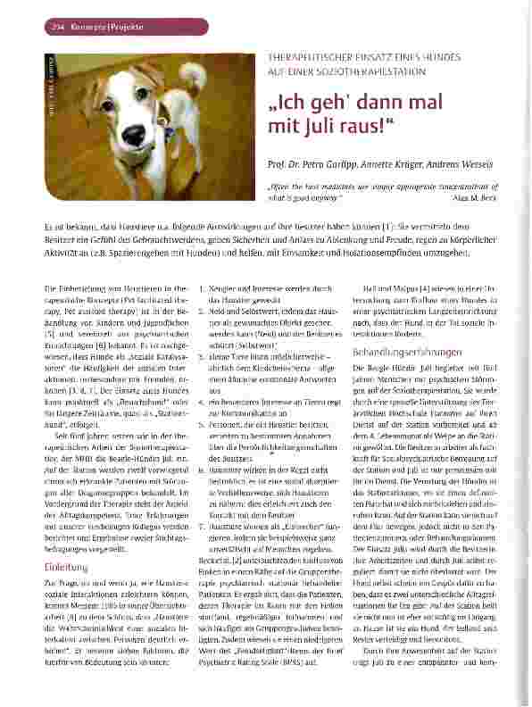 Vorschauseite 1: „Ich gehe dann mal mit Juli raus!