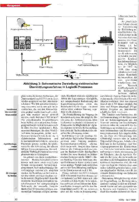 Vorschauseite 3: Nur ein Medienwechsel in der Abrechnung stationärer Leistungen? Der Datenaustausch nach § 301 SGB V