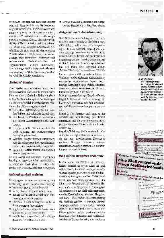 Vorschauseite 4: Erst denken, dann ausschreiben