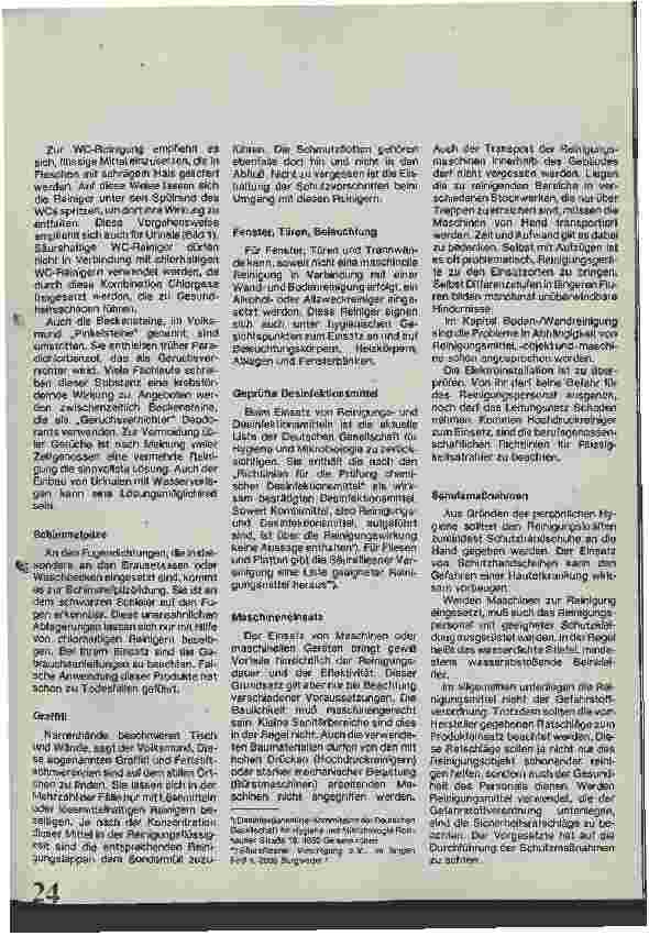 Vorschauseite 3: Reinigung im Sanitärbereich