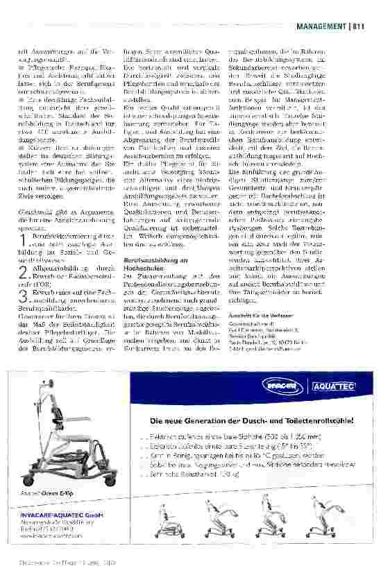 Vorschauseite 6: Neue Arbeitsteilung im Gesundheitswesen
