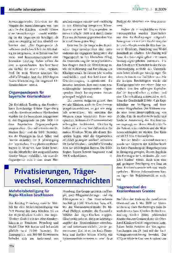 Vorschauseite 2: Organspende