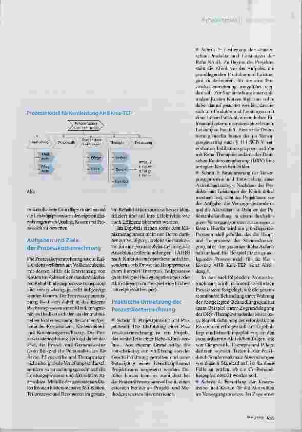 Vorschauseite 2: Prozesskostenrechnung Transparenz bis ins Detail