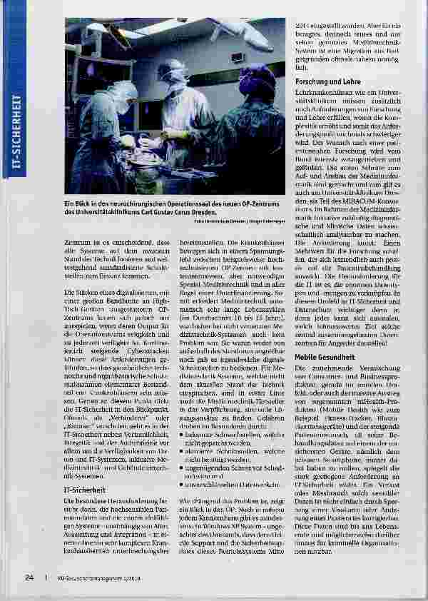 Vorschauseite 2: Sicherheit und Fortschritt vereinen
