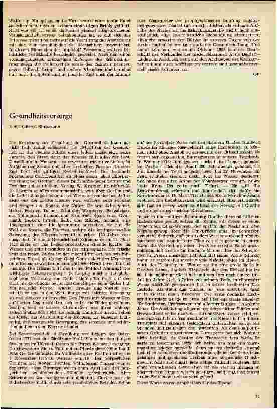 Vorschauseite 2: Was gab es 1968 Neues in der Medizin? Transplantationschirurgie und Computer -Diagnostik im Vormarsch