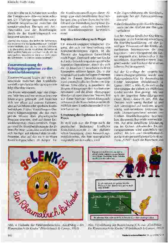 Vorschauseite 3: Krankheitskonzepte und Krankheitsverarbeitung von chronisch kranken Kindern Am Beipiel der chronischen Arthritis