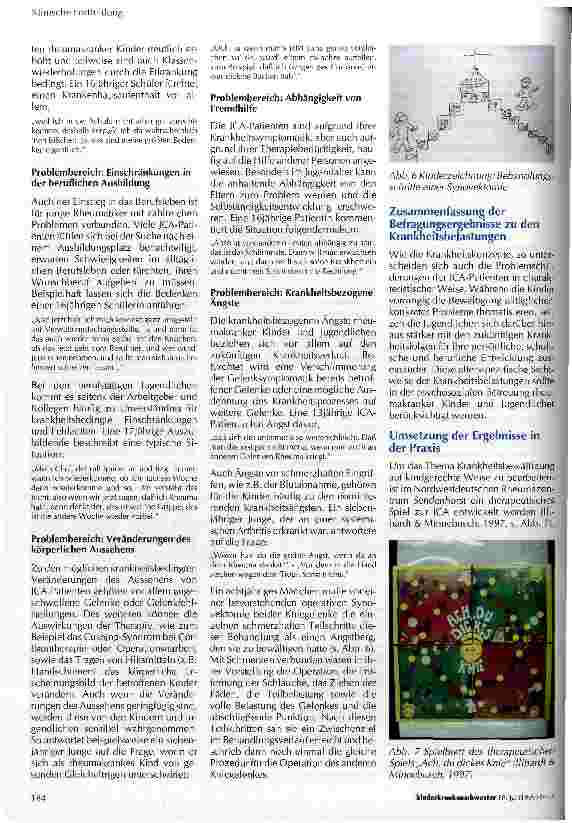 Vorschauseite 5: Krankheitskonzepte und Krankheitsverarbeitung von chronisch kranken Kindern Am Beipiel der chronischen Arthritis