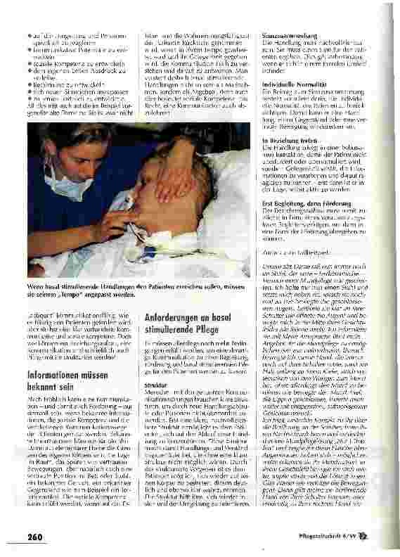 Vorschauseite 4: Dem Patienten eine elementare Kommunikation anbieten