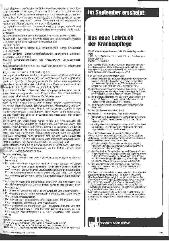 Vorschauseite 4: Einführung in die Psychologie 3. Folge: Konflikt und Frustration