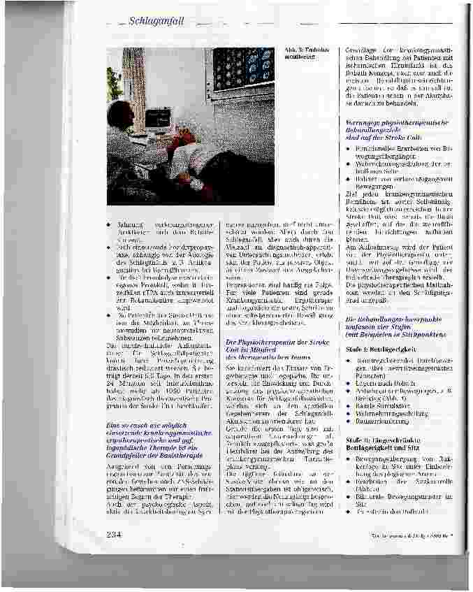 Vorschauseite 6: Krankengymnastik in einer Stroke Unit