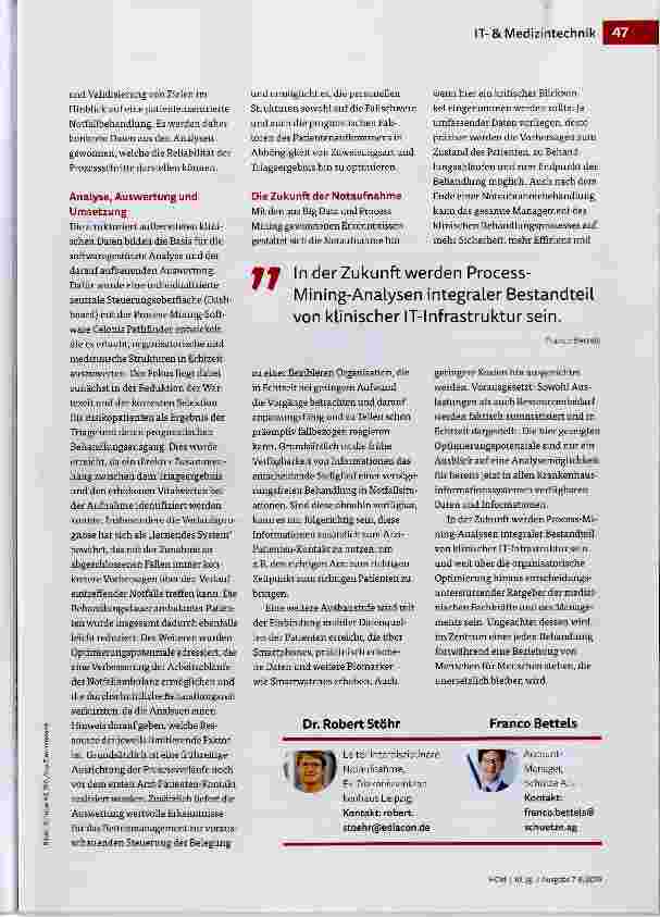 Vorschauseite 2: Wie die Notaufnahme eine flexible Organisation wird