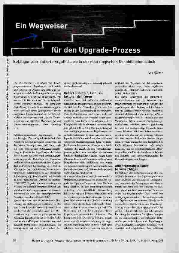 Vorschauseite 1: Ein Wegweiser für den Upgrade-Prozess