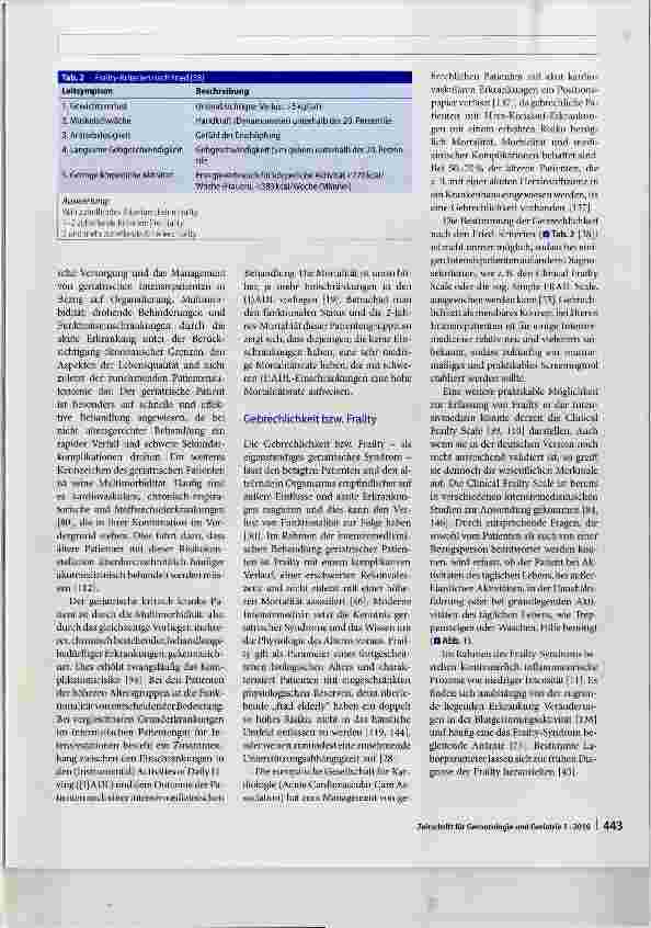 Vorschauseite 4: Geriatrische Intensivmedizin Konsensuspapier der DGIIN, DIVI, DGAI, DGGG, ÖGGG, ÖGIAIN, DGP, DGEM, DGD, DGNI, DGIM, DGKliPha und DGG