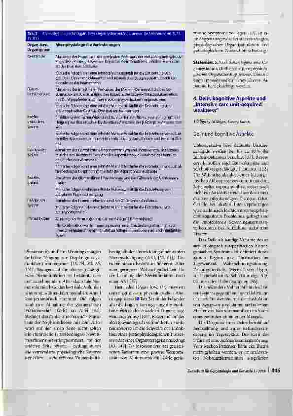 Vorschauseite 6: Geriatrische Intensivmedizin Konsensuspapier der DGIIN, DIVI, DGAI, DGGG, ÖGGG, ÖGIAIN, DGP, DGEM, DGD, DGNI, DGIM, DGKliPha und DGG