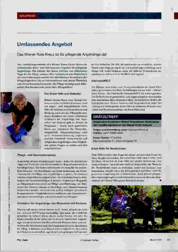 Vorschauseite 1: Umfassendes Angebot