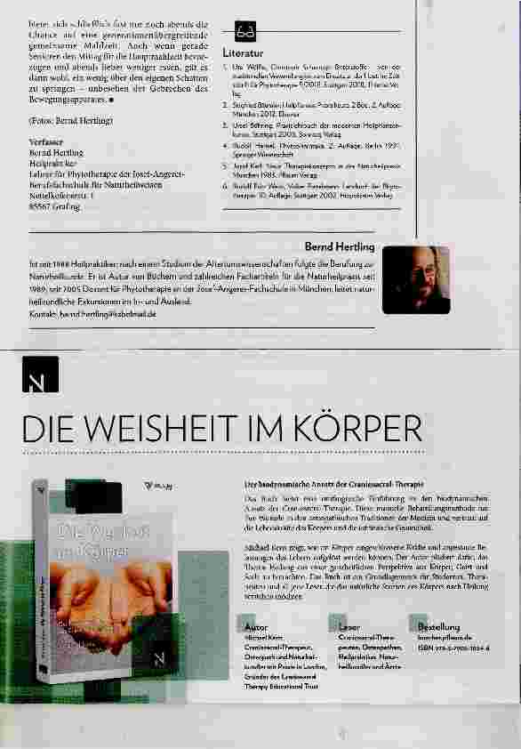 Vorschauseite 5: Bitterstoffe in der Geriatrie