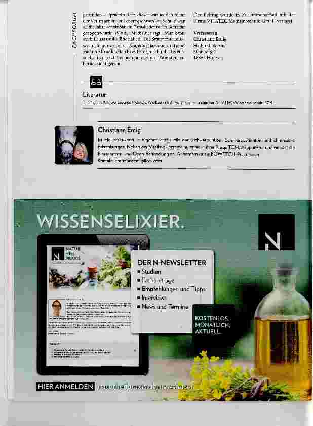 Vorschauseite 4: Informationsmedizin - sinnvolle Zusatzdaten für die Diagnostik?