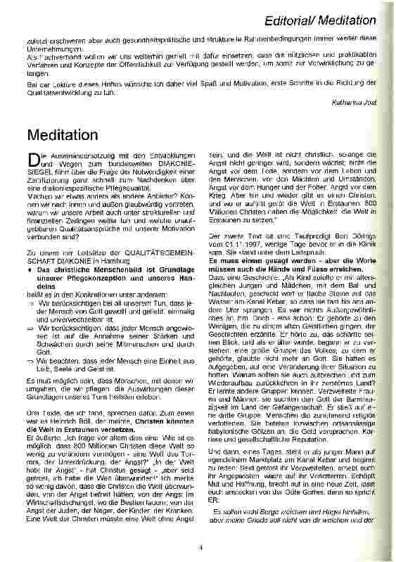 Vorschauseite 1: Meditation