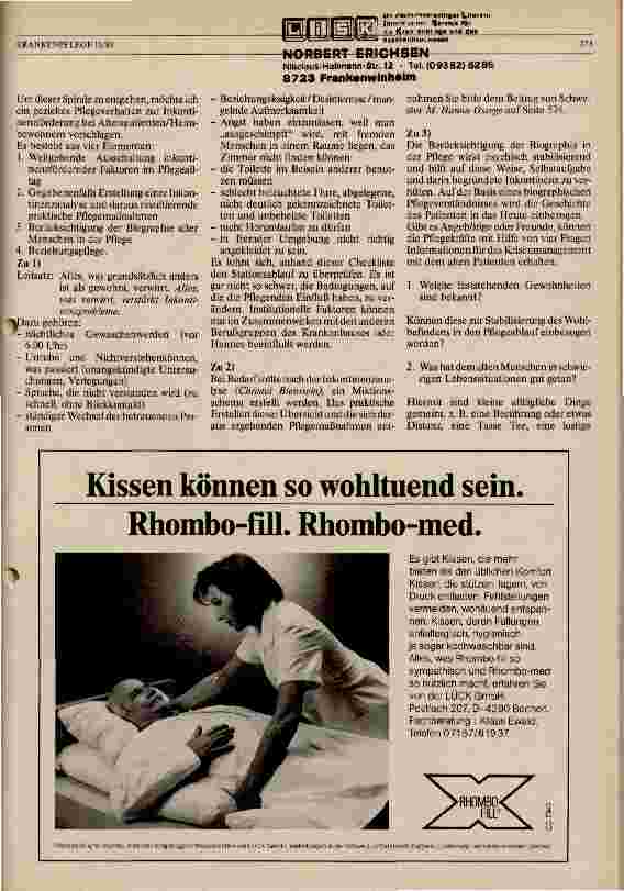 Vorschauseite 2: Beziehungspflege - Hilfe zur Inkontinenzvermeidung