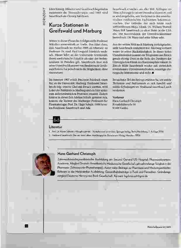 Vorschauseite 5: Ernst Ferdinand Sauerbruch