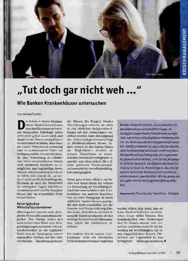 Vorschauseite 1: Tut doch gar nicht weh ...