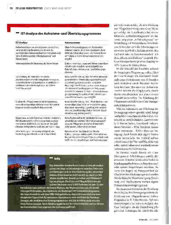 Vorschauseite 2: Patientenversorgung mit „Rundum-Konzept