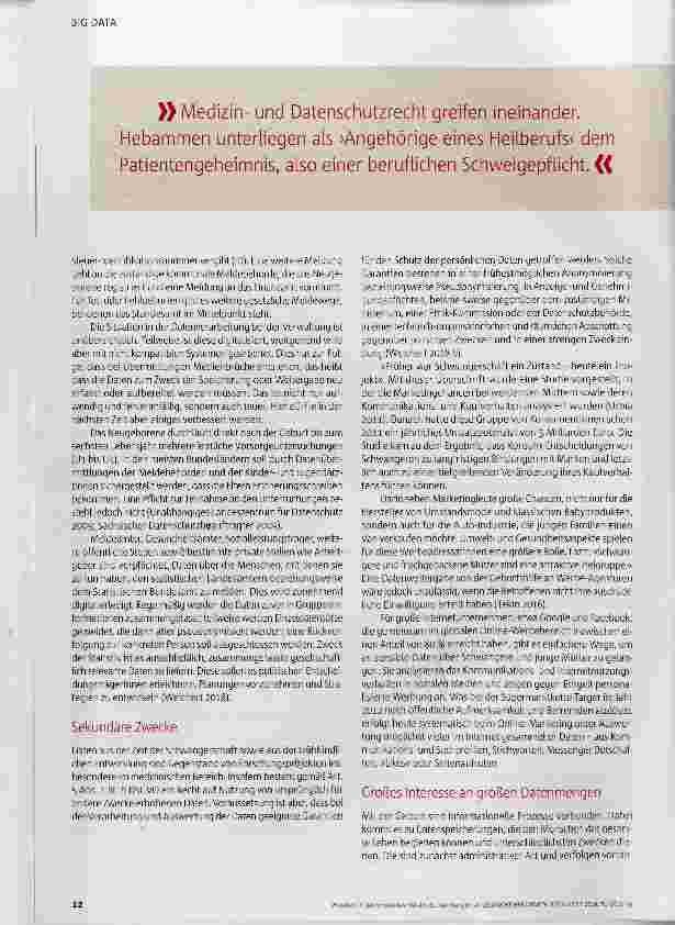 Vorschauseite 5: Daten sind das »Öl des 21. Jahrhunderts«