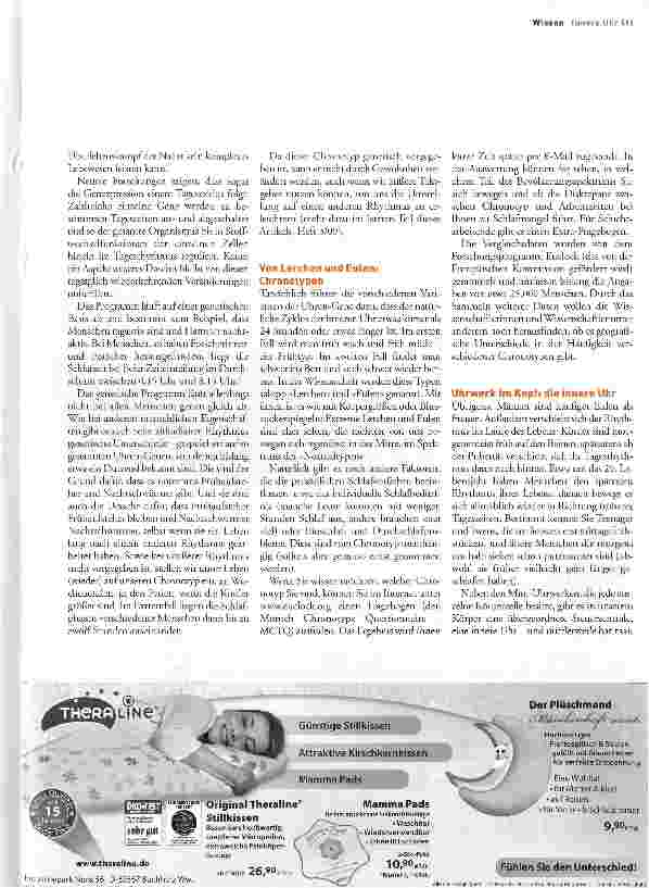 Vorschauseite 2: Innere UhrDer Rhythmus des Lebens