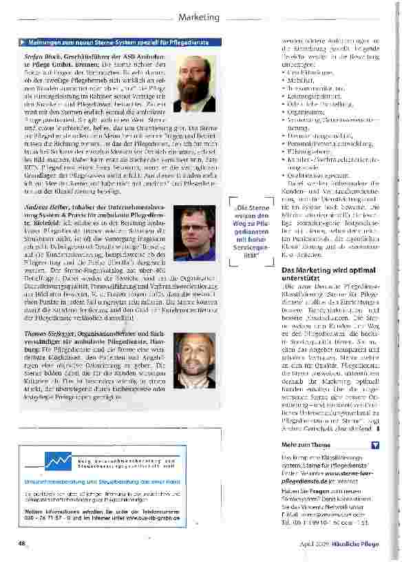 Vorschauseite 3: Zeigen Sie Ihren Kunden die Sterne