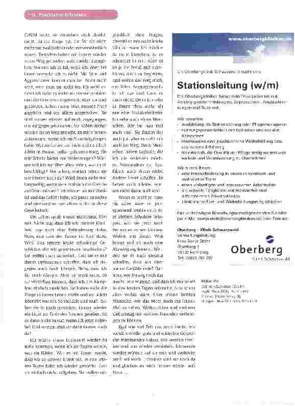 Vorschauseite 2: Gedanken zu einer Beziehung