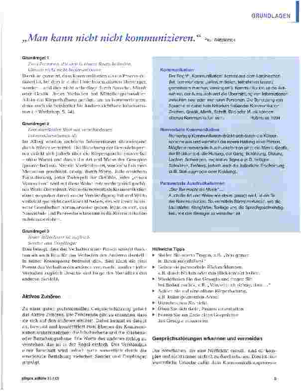 Vorschauseite 2: Kommunikation verstehen und umsetzen