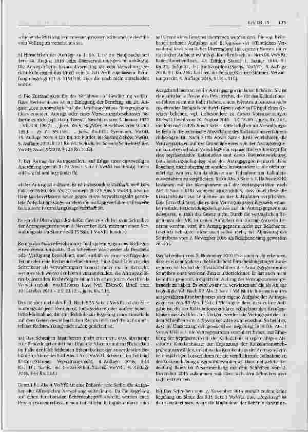 Vorschauseite 3: Krankenhausentgeltrecht Verpflichtung zur Teilnahme an der Kalkulation der Krankenhausentgelte nach § 17b Abs. 3 KHG§ 17b Abs. 3 KHG