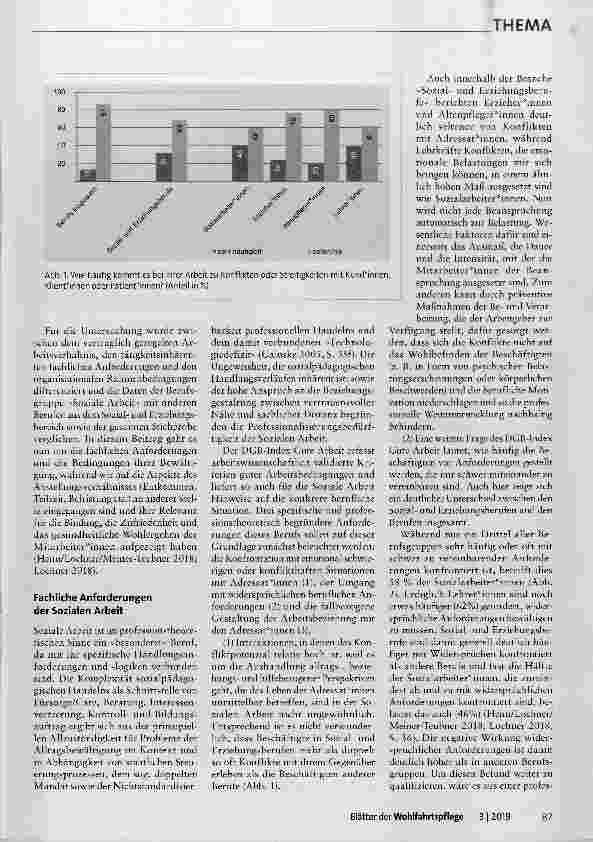 Vorschauseite 2: Fachliche Anforderungen in der Sozialen Arbeit und die organisationalen Bedingungen ihrer Bewältigung