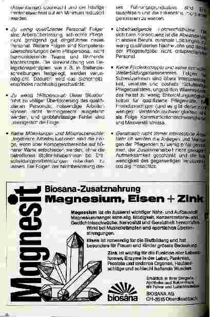 Vorschauseite 2: Motiviernde und frustrierende Situation im Pflegeheim