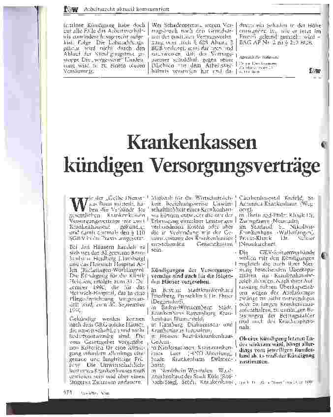 Vorschauseite 4: Die außerordentliche Kündigung VI