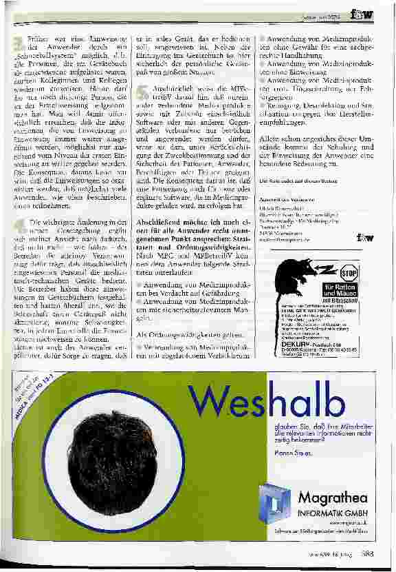 Vorschauseite 2: Was ist neu? Schulung und Einweisung (Teil IV)